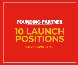 Founding Partner — ten launch advertising positions at ilovebbws.fans