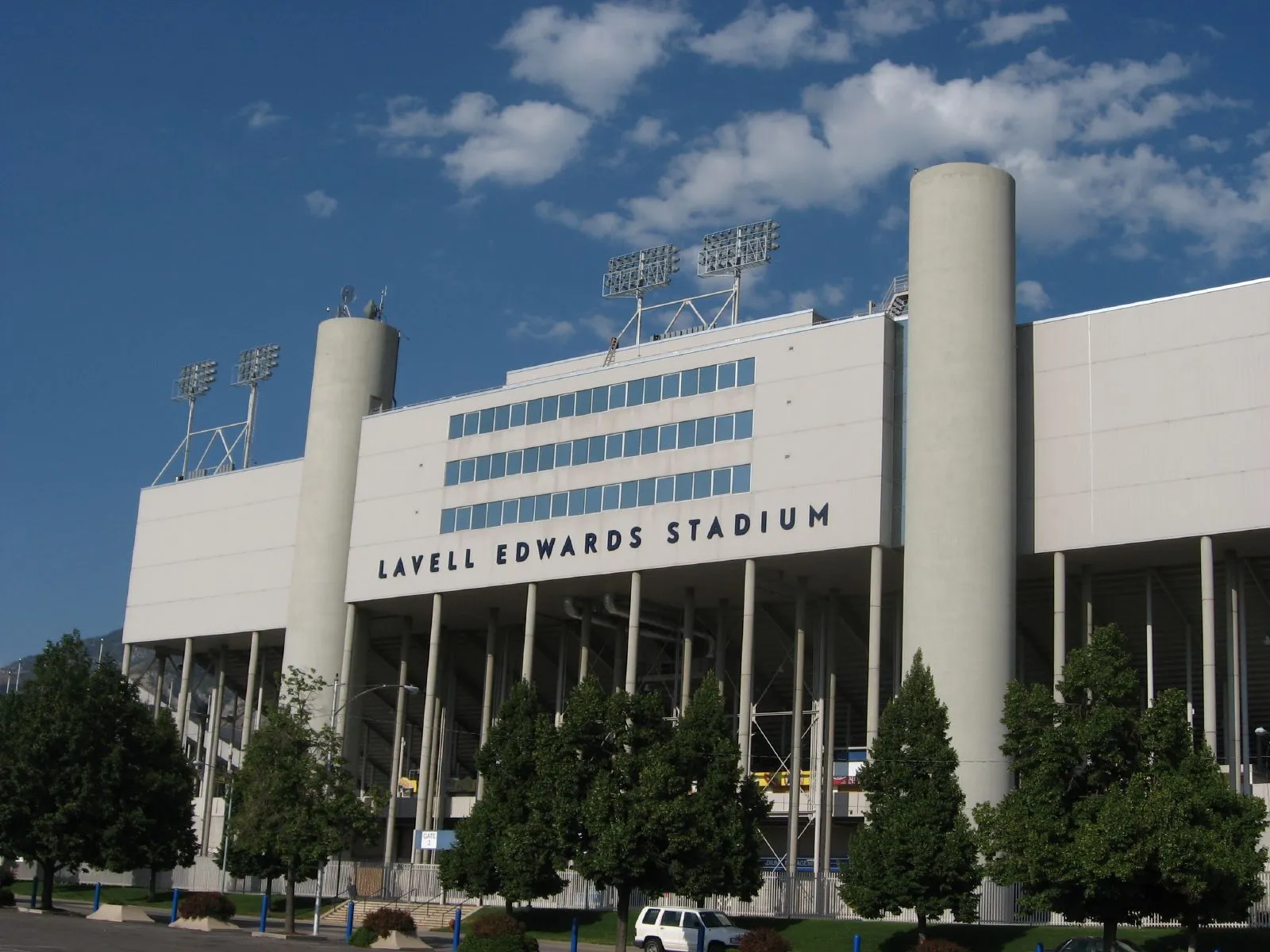 LaVell Edwards Stadium, BYU's home football stadium in Provo, Utah, where the Cougars host Arizona this Saturday.
