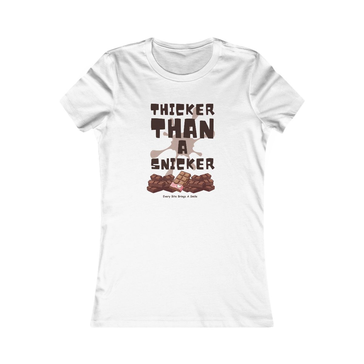 Thicker Than A Snicker Slim-Fit T-Shirt
