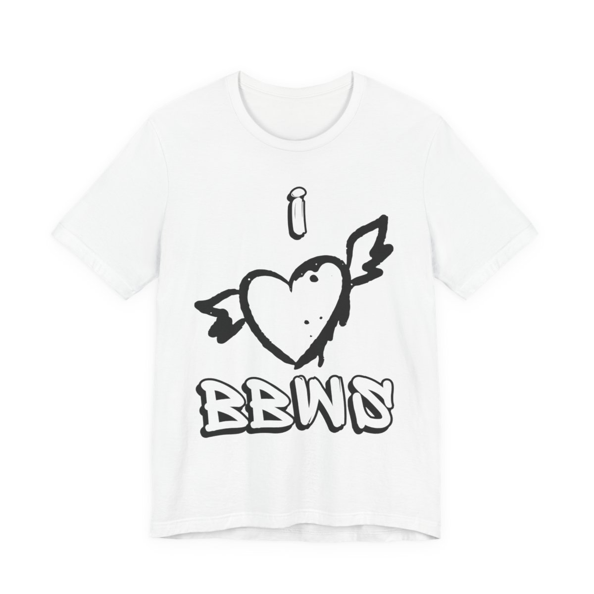 Cupid BBW Love Short Sleeve Tee