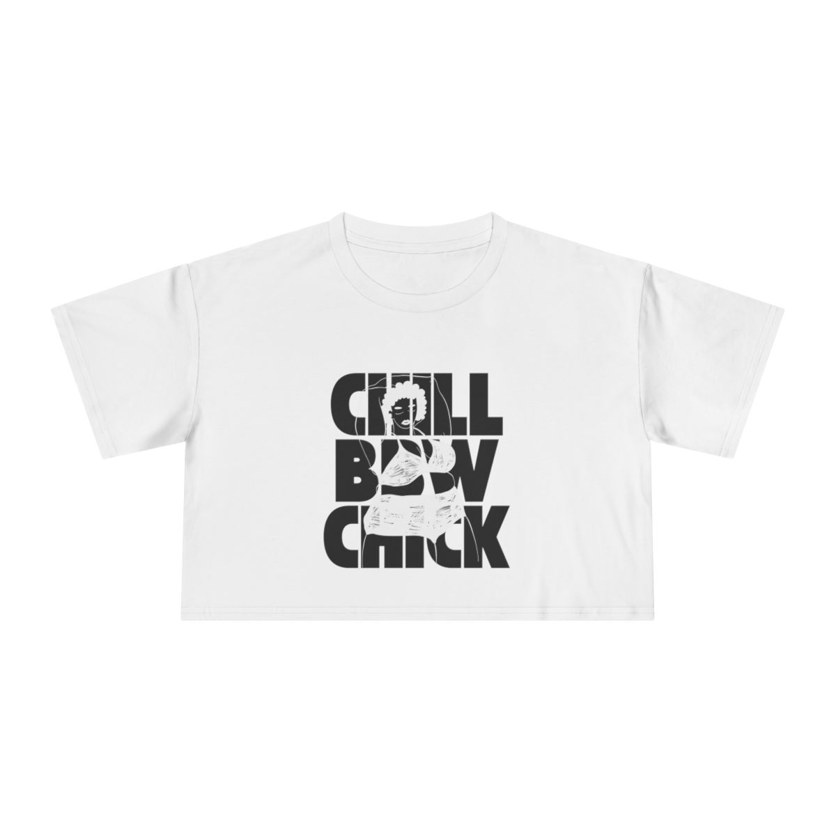 Chill BBW Crop Tee
